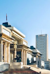 mongolia white concrete building during daytime