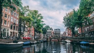 Photo of Boats Parked on River